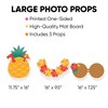 Big Dot of Happiness Tropical Luau - Pineapple, Lei and Coconut Bra Decorations - Hawaiian Beach Party Large Photo Props - 3 Pc - 3 of 4