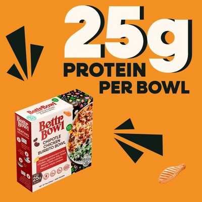 Bettr Bowl Frozen Chipotle Chicken Burrito Bowl - 9oz