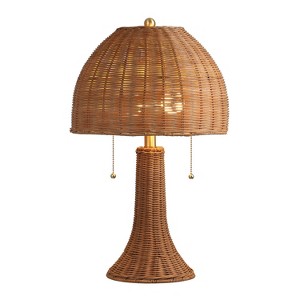 JONATHAN Y Joanie Bohemian Rustic Iron LED Table Lamp - 1 of 4