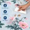 coucheta Floral Washable Area Rug, Multi-size Soft Non Slip Low-Pile Stain Resistant Home Aesthetic Throw Carpet, for Living Room, Bedroom, Dining - 4 of 4