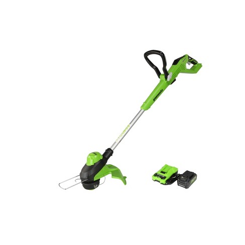 WORX 24-volt 12-in Straight Shaft String Trimmer (Charger Included) at