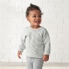 Gerber Toddler Boys' Striped Sweater with Pocket - 2 of 4