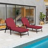 Kozyard Maya Chaise Lounge Outdoor Patio Recliner Chair Patio Lounge Chair Elegant Chaise Lounge Chair for Outdoor Indoor - 2 of 4