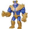 Marvel Avengers Mech Strike Monster Hunters Thanos Action Figure | 9-Inch Deluxe Monster Punch Figure | Bio-Organic Armor Design - 2 of 4