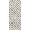 Unique Loom Trellis Shag Ruth Trellis Indoor Woven Area Rug - 2 of 4