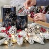 LED Crackle Glass Ball Light String 11'L - 2 of 4