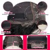 Jessie's Wig 4x4 Deep Wave Blended Human Hair Wig for Woman Pre Plucked With Baby Hair Natural Color 22-38Inch - 4 of 4