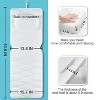Full Body Bath Pillow for Bathtub with Mesh Washing Bag, 5D Air Mesh Cushion with 21 Non-Slip Suction Cups - 2 of 4