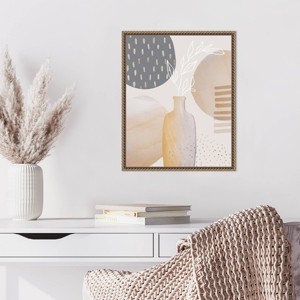 Amanti Art Mid-Century Floral II by Andrea Haase Framed Wall Art Print - 1 of 4