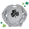 Simply Sage Market Women's Graphic Sweatshirt St. Patrick's Day Word Shamrock - 3 of 3