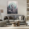 Stupell Industries DJ Otter over Cityscape Canvas Wall Art - 2 of 4