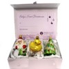 Inge Glas 3.5 Inch Baby's First Christmas Gift Set Santa Tree Duck Tree Ornament Sets - 3 of 3