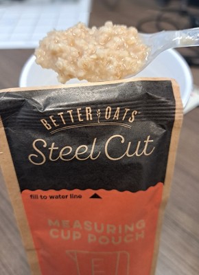 Better Oats Revolution! Steel Cut Oats Maple & Brown Sugar Oatmeal - 10ct :  Target