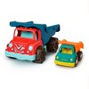 B. toys Dump Truck Duo 2 Toy Dump Trucks & 3 Beach Toys - 4 of 4