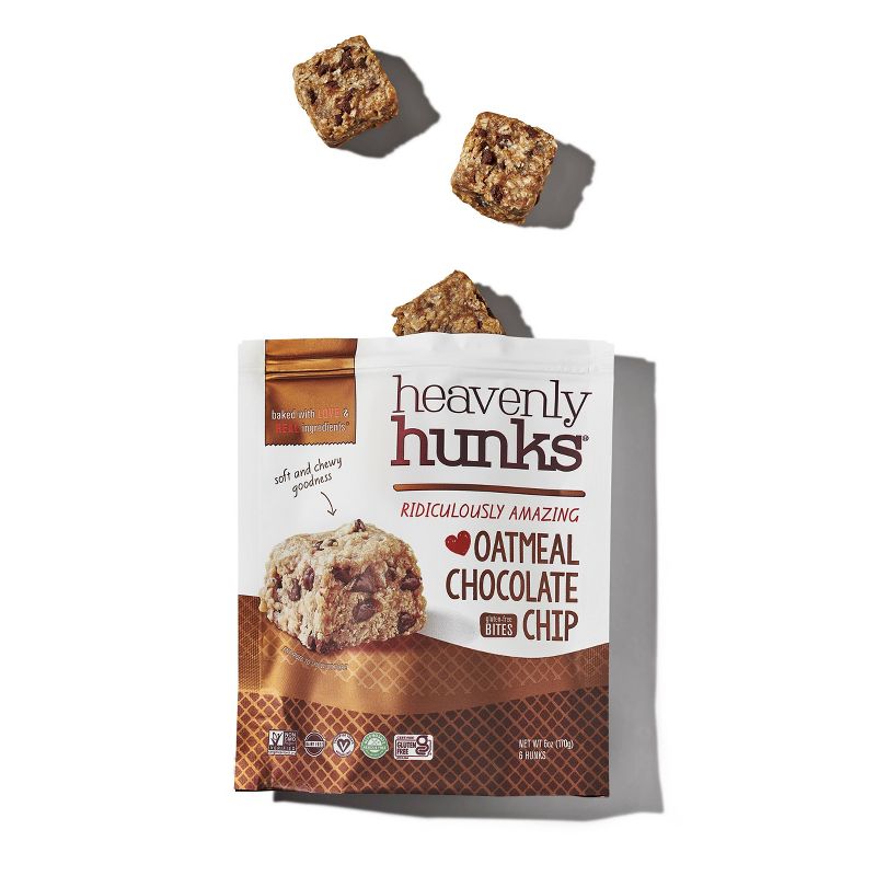 Heavenly Hunks Oatmeal Chocolate Chip Cookie Bites - 6oz, 4 of 14
