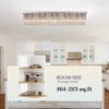 Siljoy Modern Crystal Chandelier, Rectangle Chandelier Rectangular Flush Mount Pendant Ceiling Light Fixture for Indoor - 4 of 4