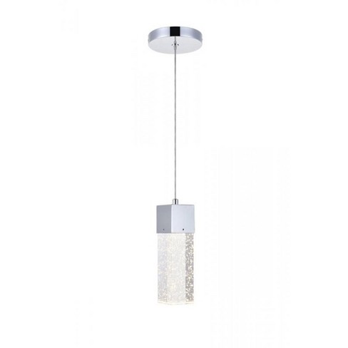 Elegant Lighting Novastella 1 light Chrome LED Pendant - image 1 of 4