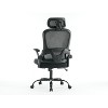 NicBex 350lbs Tall Back 360°Swivel Office Chair with Adjustable Armrest,Headrest&Seat Height,Set of 1,Chic Boss Chair Computer Chair for Home,Office - 3 of 4