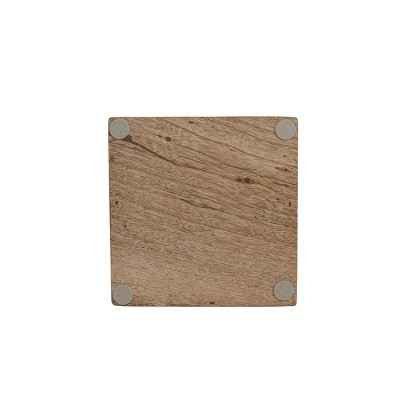 Small Mango Wood Trinket Box with Brass Handle
