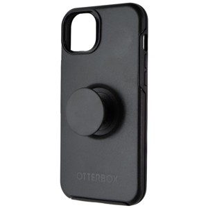 OtterBox + Pop Symmetry Series Case for Apple iPhone 14 Plus - Black - 1 of 3