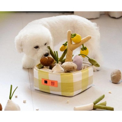 Bencmate Pet Toy Snuffle Toys Set Vegetable Shape Interactive Toy Dog Treat Puzzle For Feline Canine Enrichment Multi Style Toys,