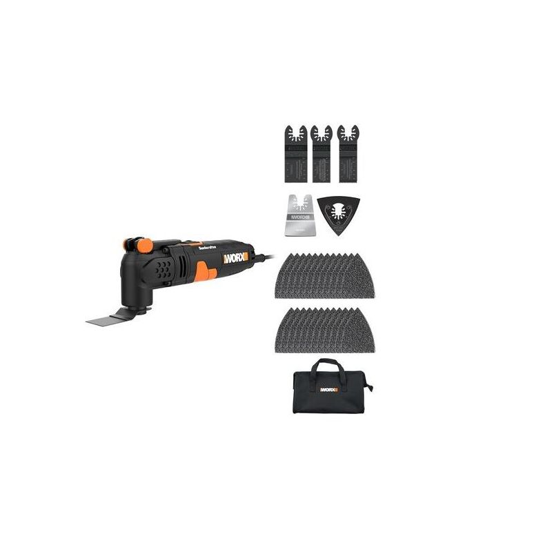 Worx WX679L.1 3A Sonicrafter Oscillating Multi Tool w/ 29 Accessories, 1 of 8