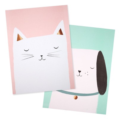 Meri Meri Cat & Dog Art Prints