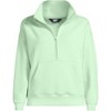 Lands' End Women's Serious Sweats Relaxed Long Sleeve Half Zip Sweatshirt - 3 of 3