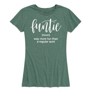 Women's - Instant Message - Funtie Short Sleeve Graphic T-Shirt - 1 of 4