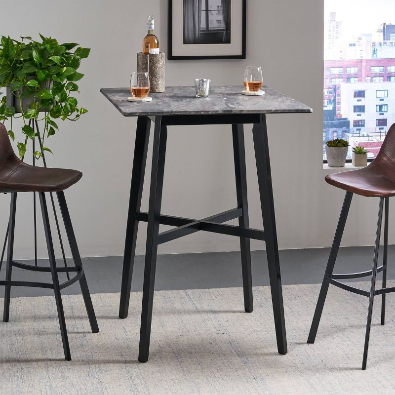 31" Kenilworth Square Modern Bar Table - Christopher Knight Home, 3 of 9