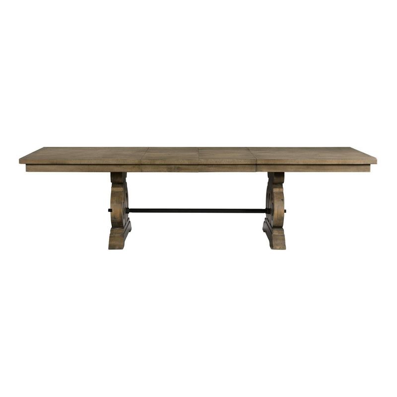 Stanford Standard Height Extendable Dining Table Gray - Picket House Furnishings, 1 of 10