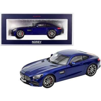 2019 Mercedes Benz AMG GT S Dark Blue Metallic 1/18 Diecast Model Car by Norev