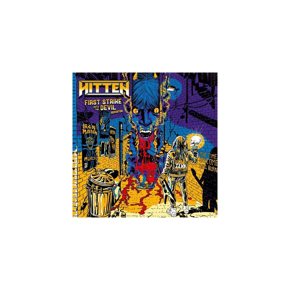 Hitten - First Strike with the Devil - Revisited - Mustard (Colored Vinyl Bonus CD)