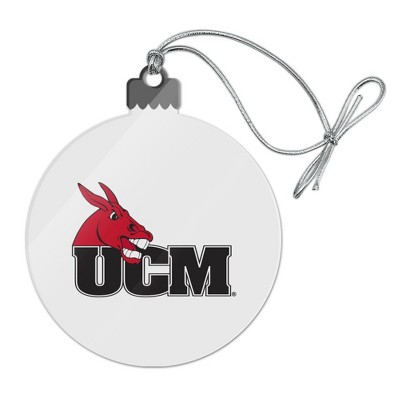 University of Central Missouri Primary Logo Acrylic Christmas Tree Holiday Ornament