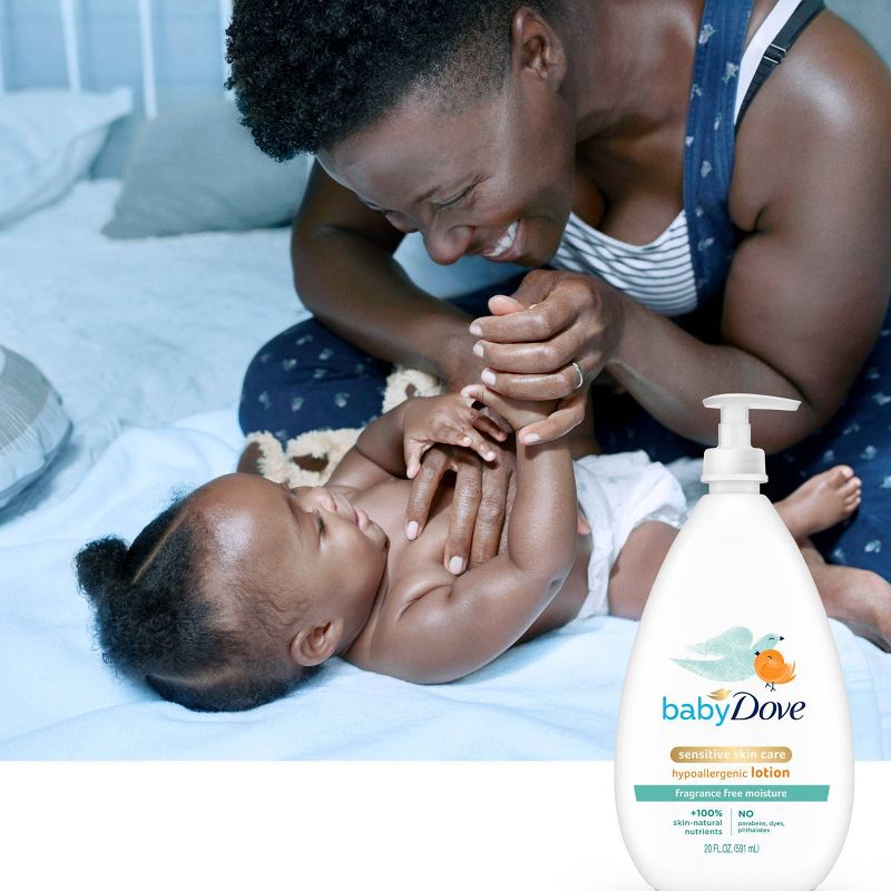 Baby Dove Sensitive Moisture Fragrance-Free Lotion, 5 of 12