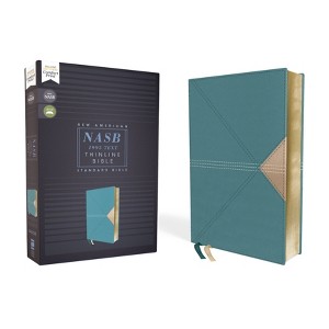 Nasb, Thinline Bible, Leathersoft, Teal, Red Letter Edition, 1995 Text, Comfort Print - by  Zondervan (Leather Bound) - 1 of 1