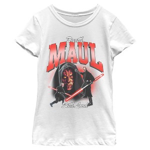 Girls Star Wars Sith Lord Maul T Shirt - 1 of 4