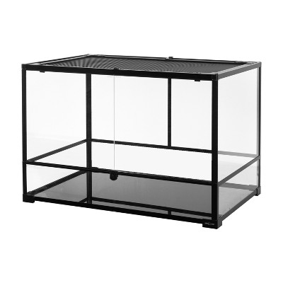 Repti Zoo Knock-down Glass Terrarium, Medium-tall 36lx24dx24h; Easy ...