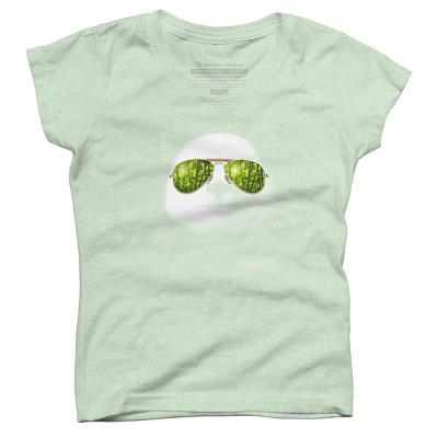 Girl's Design By Humans cool panda By jun_salazar216 T-Shirt