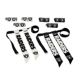 NFL Franklin Sports Las Vegas Riders Youth Flag Football Set - 1 of 2