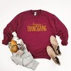 Simply Sage Market Women's Graphic Sweatshirt Happy Thanksgiving Embroidered - 3 of 4