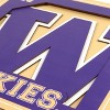 NCAA West Virginia Mountaineers 3D Logo Series Wall Art - 12"x12" - 4 of 4
