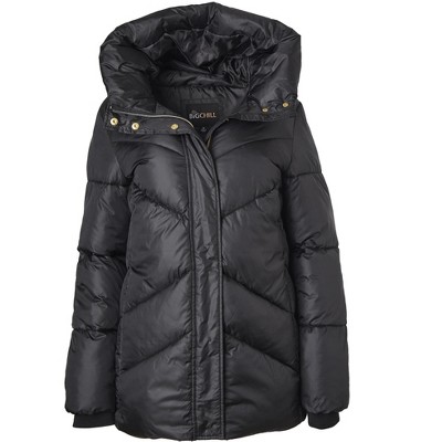 Big Chill Women s Down Blend Oversized Hood Jacket Target