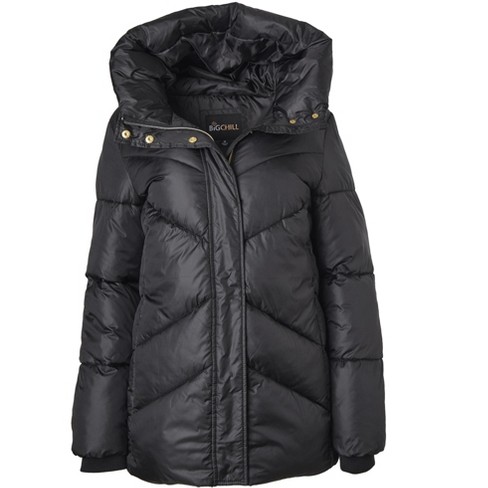 Big Chill Women's Down Blend Oversized Hood Jacket : Target
