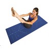 GoFit® Complete Yoga Kit with Yoga Mat, Foam Block, Strap, Yoga Pose Wall Chart, and Carrying Bag in Blue, Size: Standard - 3 of 4
