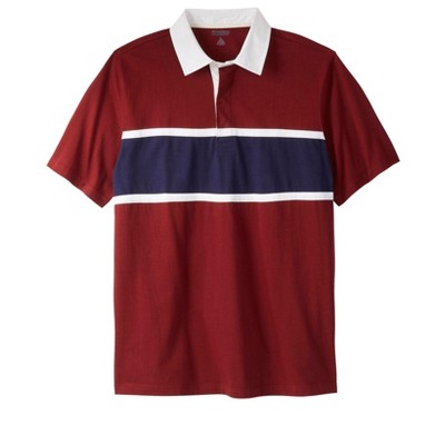 KingSize Men's Big & Tall Short Sleeve Rugby