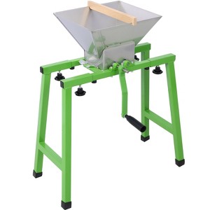 Dexmalle Portable Fruit crusher with wheel Stainless Steel fruit Scratter Pulper for Wine and Cider Pressing - 1 of 4