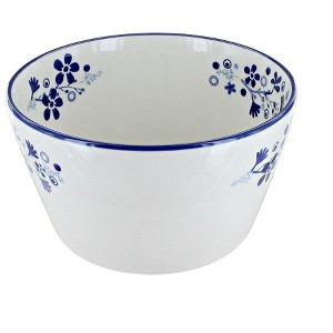 Blue Rose Polish Pottery M194 Manufaktura Medium Serving Bowl - 1 of 2
