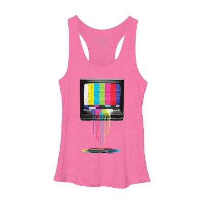 Women's Design By Humans Retro TV By clingcling Racerback Tank Top