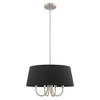 Livex Lighting Belclaire 4 - Light Chandelier in  Brushed Nickel - 2 of 4
